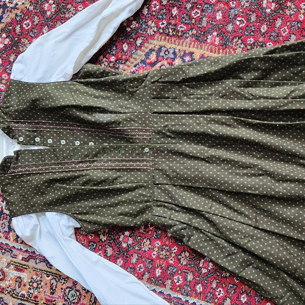 Vintage Austrian drindle dress